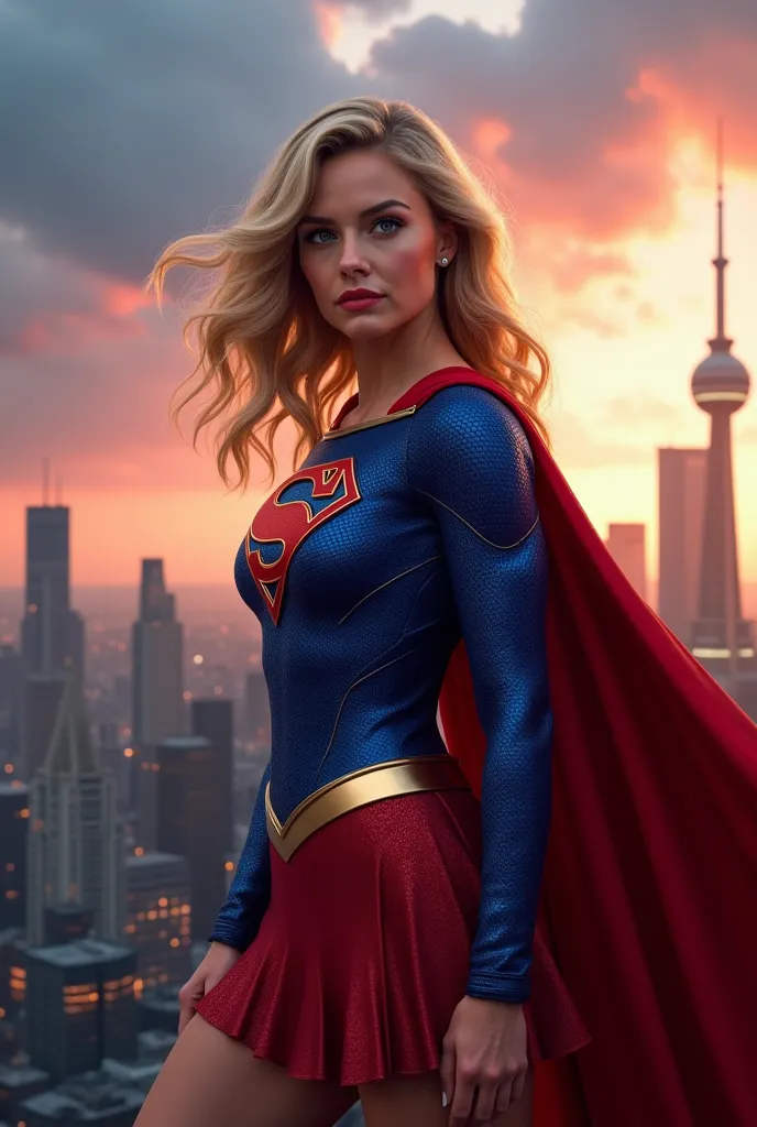 sydney sweeney as hot Supergirl 