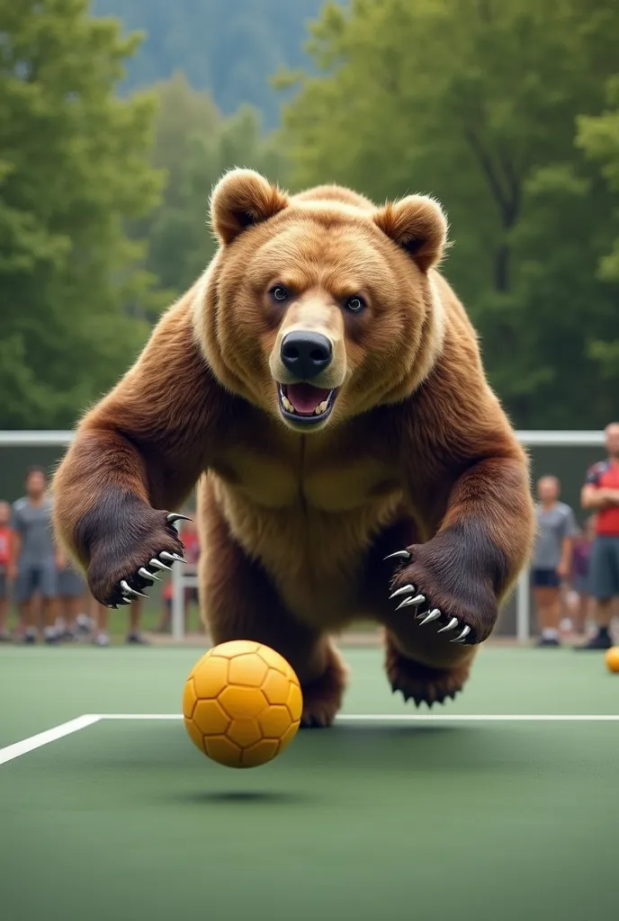 Bad bear handball