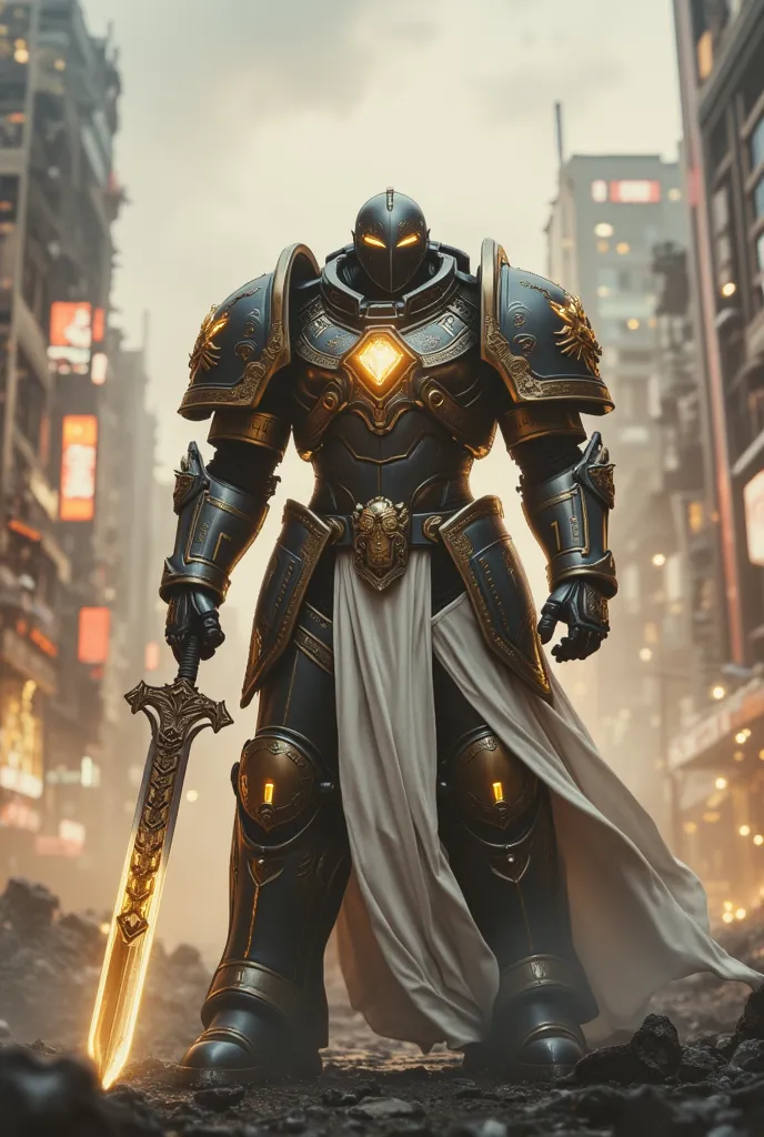 Ultra detail, hyper-detailed illustrator art, 4k sharpeness masterpiece religious nouveau style art, Epic herotic fresco. The hyper detail, armed supperhero, the astartes Spiderman with metallic, Strengthen Warhammer 40k space marine inspired power armor, ...