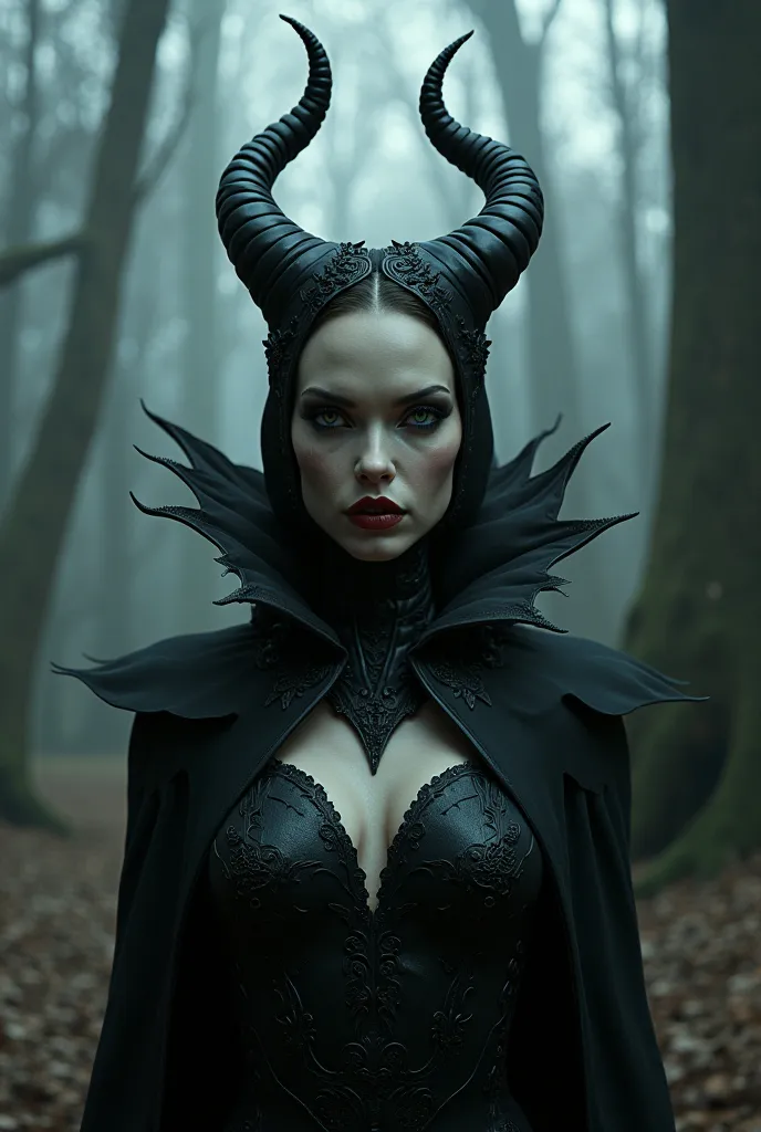 Evil character with Angelina Jolie (disney)