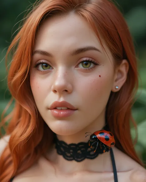 Ladybug character neckline 