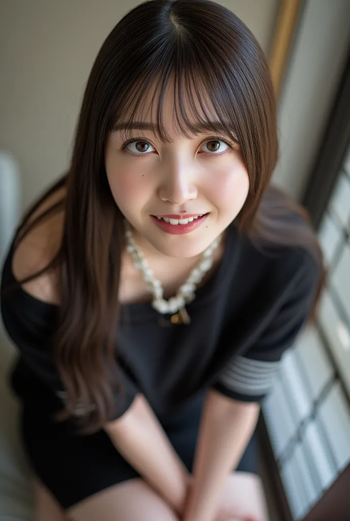 (((Top-Down Configuration:1.4))), ( top quality:1.4), (ultra high resolution:1.2), ( photorealistic:1.4), (16k,  RAW photo :1.2), (  The entire head is fully reflected as a portrait shot  :1.3),   professional lighting ,  Japanese goddesses,  By gravure 々,...