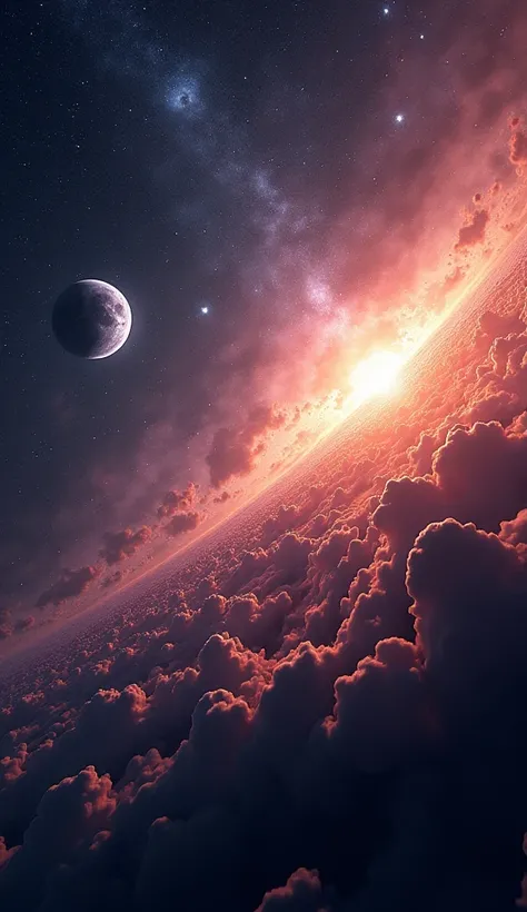 Masterpiece , Best Quality, high quality, Extremely detailed CG unity 8k wallpaper, Depth of field , HDR,,Realistic Feel,Extremely detailed, intricate , High detail , kosmos, the space, galaxias, As estrelas, planetes, astronault, kosmos, Heavenly, Starcl...
