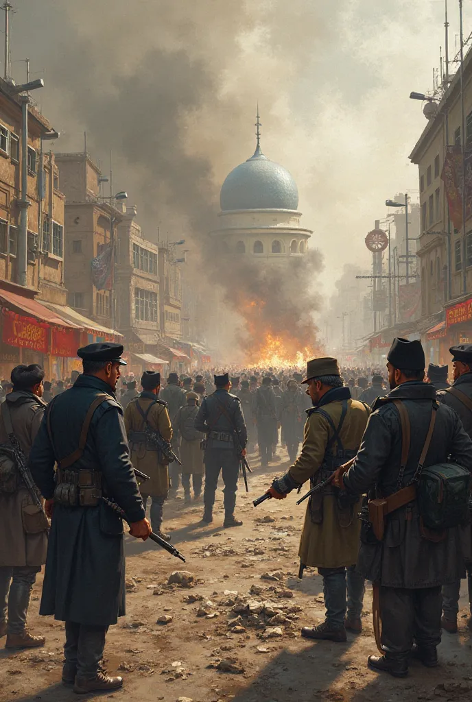 1. Uprising in Tashkent (1865–1866) — residents tried to resist, but the city was captured by Russia.
.