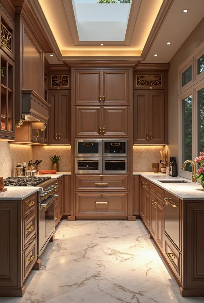 A luxury kitchen