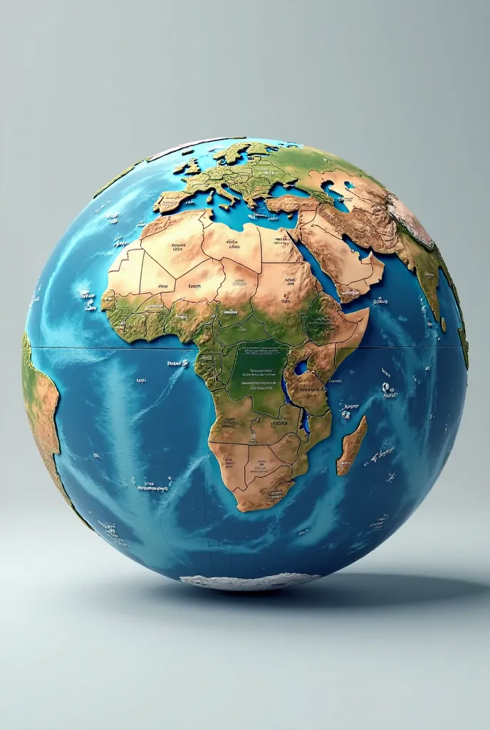 I would like an image of a round globe