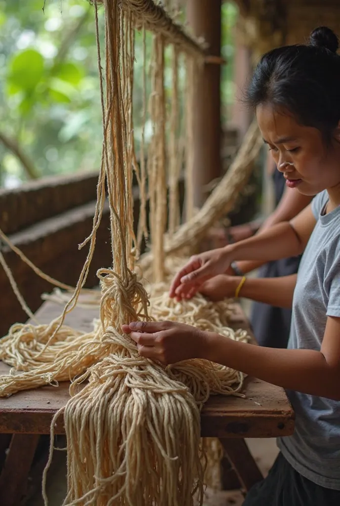 A video in which we talk about cabuyeria cloths, maneuvers to fasten the ends and about the cleaning and maintenance of the ropes 