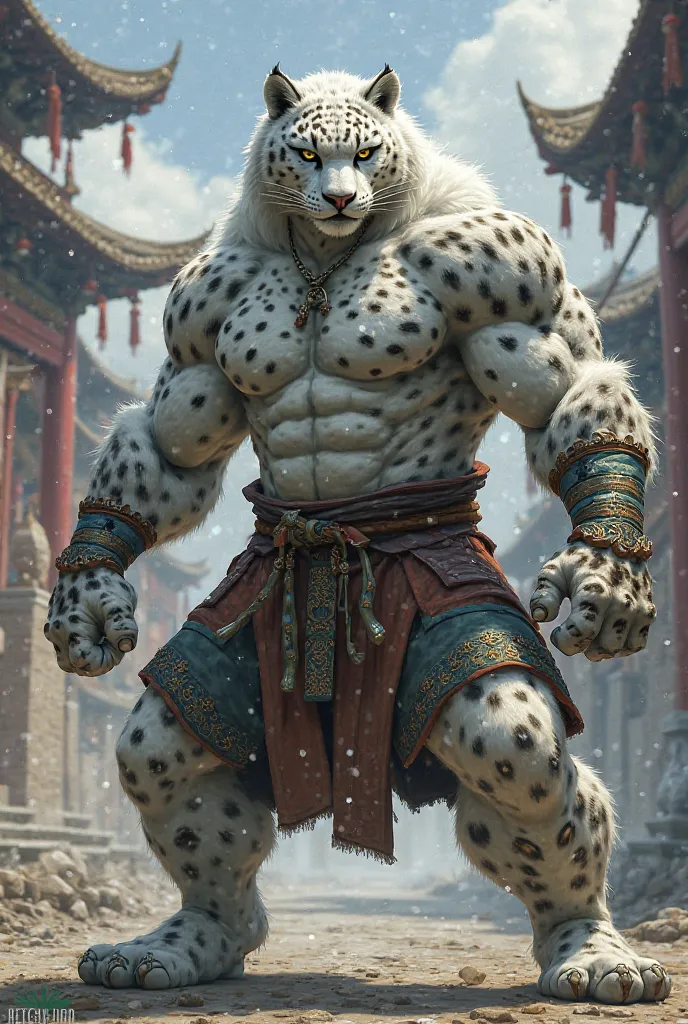 Create the human version of Tai Lung