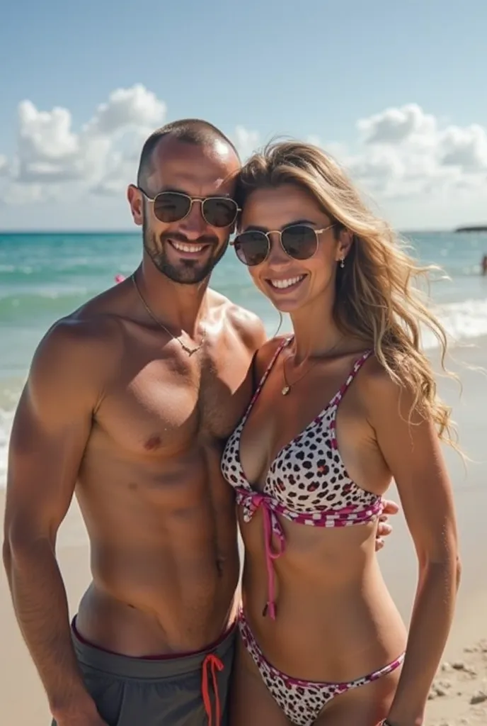 there is a Man and woman that are posing for a picture,  an image of Romain Brook , reddit, event,  profile picture, profile picture,  They're in love, reddit  email ,  very very low quality image , Happy couple, instagram  email , cute couple, he is!  abo...