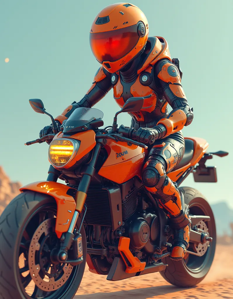 best quality, is absurd,  Masterpiece ,  beautiful, complex parts, complex parts:1.12,  Hyperdetail :1.15,  natural skin textures , hyperrealistic, Soft light, spicy:1.2, High-tech motorcycle, ( side view, half a turn :1.2), cyborg woman, jumping , shootin...