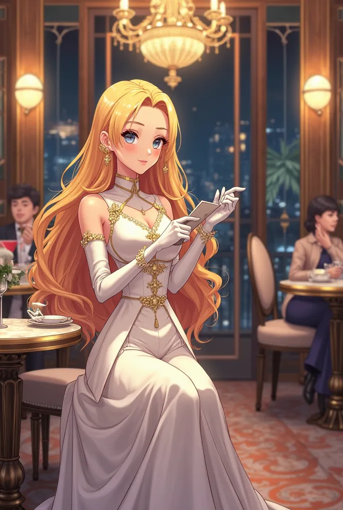 Here's a detailed and accurate description to generate your Sparkle comic in an elegant coffee shop. Asegúrate de dividir cada escena en 12 images (one per letter) and that the style is refined and elegant anime.


 ---

Title : "A coffee with Sparkle"

 s...