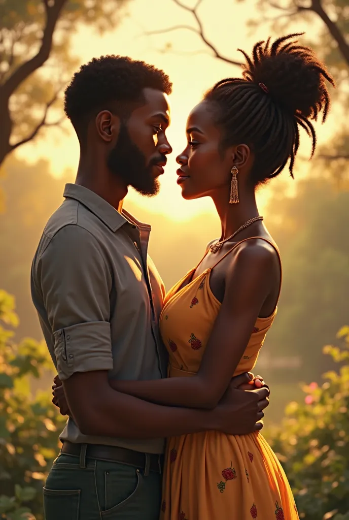 Deux africains en couples 