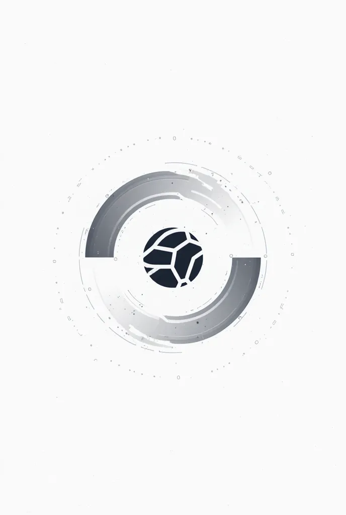 a circular logo for the logo of for a qualitative handball analysis software 