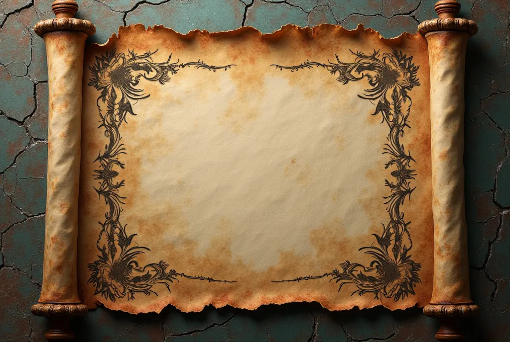 Old scroll textures background 