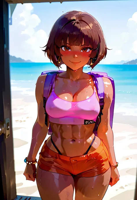((best quality , extremely detailed , finely detail , intricate detail))), (((Best Quality, 8K, Masterpiece: 1.3)), Full Body, Focus Clear: 1.2, Outstanding Beauty: 1.4, Slender Abs: 1.2)), ((dynamic angle)), (((wide view))), wide-angle lens, extremely det...