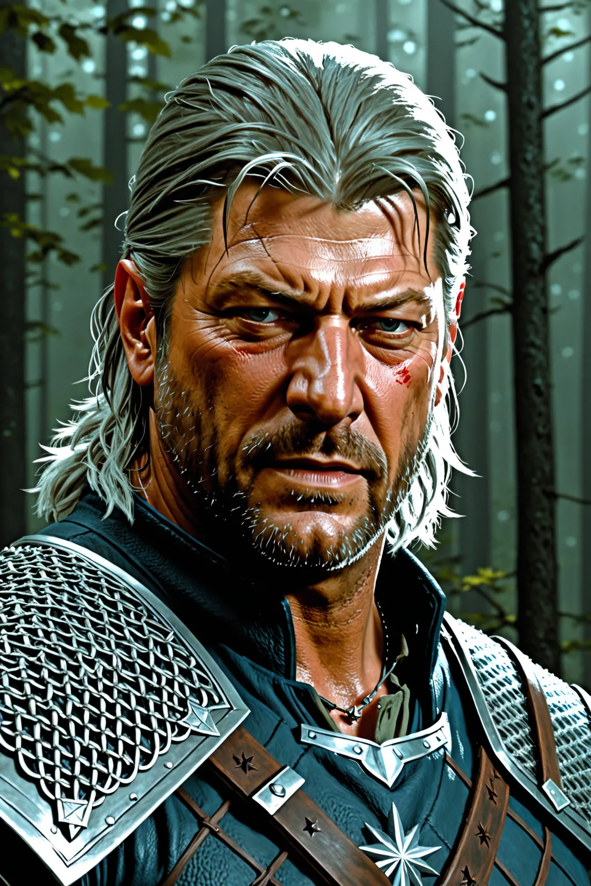 And paint actor Sean Bean as Geralt of Rivia 