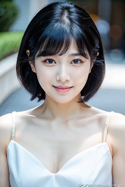 full body、black hair short hair、Age 35、I can see my cleavage、 woman dressed in white , Closeup of Tsuyu , Beautiful Korean Woman Wearing Black Hair, Gorgeous Young Korean Women, Cute Korean Actresses,  Nam Jae-yeon, Korean idol portraits,  Jung Hwa-choi , ...