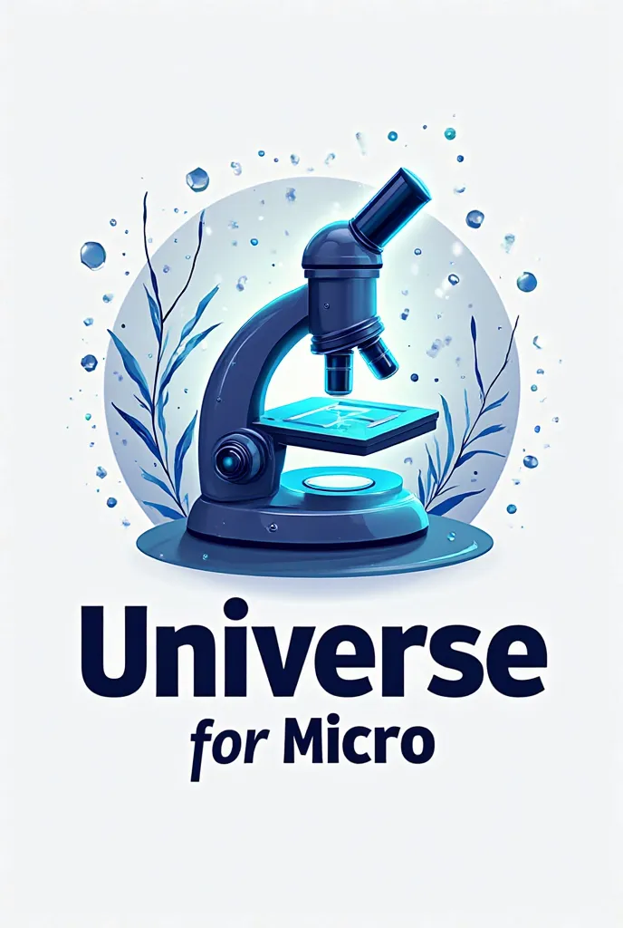 Need logo for microscope youtube chanel. Youtube channel name "Universe For Micro"