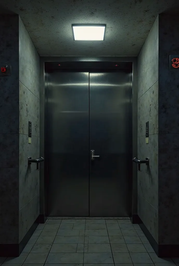 Give me a background image that relates to this story for TikTok : He takes the elevator again. When he finally gets to his floor, He frantically presses on his floor {x} He presses on his floor {x} He frantically presses on his floor {x} He presses on his...