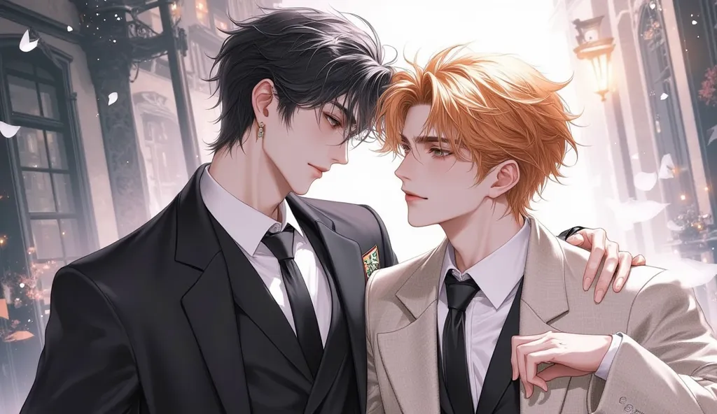 anime couple youth scene, two handsome anime boys, ben maier and  sakimichan ,   sakimichan and frank franzzeta , manhwa , Petros and Leonid,  anime cover  , nixeu and  sakimichan , Kim Shan and Ross Terrain, handsome anime man, Cute Boys,  sakimichan , gu...