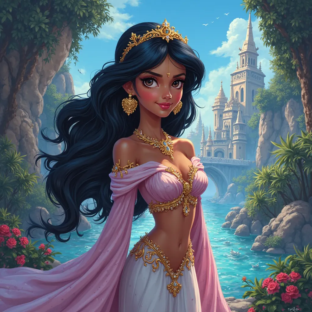 Jasmine Disney style 