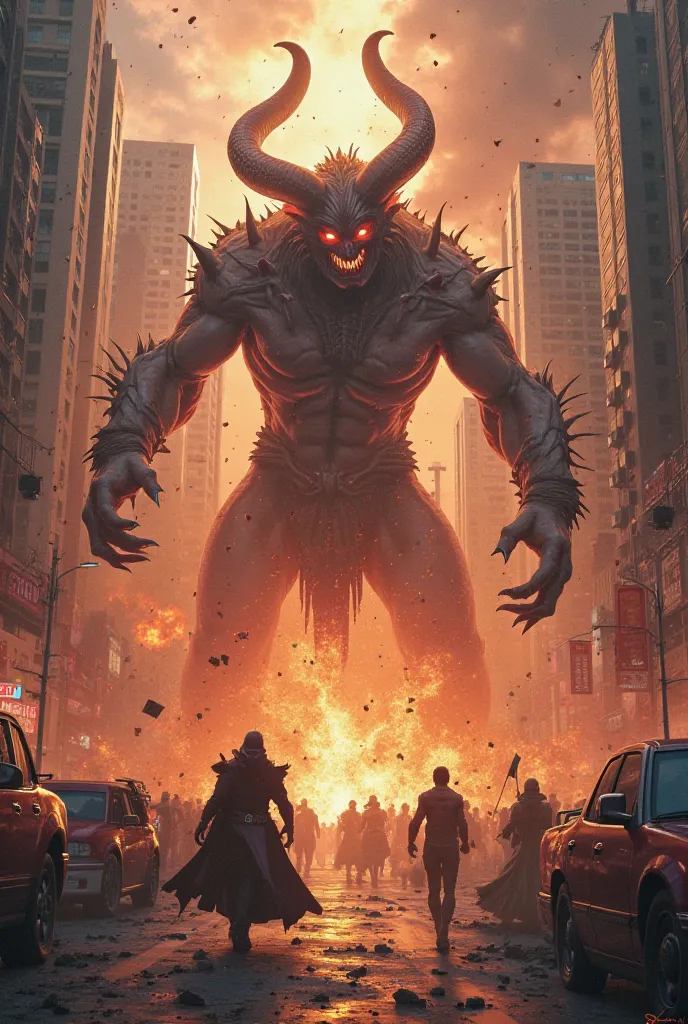 Demon Battle in Los Angeles