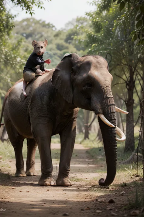 title: Friendship of Rats and Elephants

In the forest, a small mouse saved an elephant whose legs were entangled in the hunter's net. With its sharp teeth, the rat bit the net until it broke.

" Thank you , their little friends," the elephant said with a ...