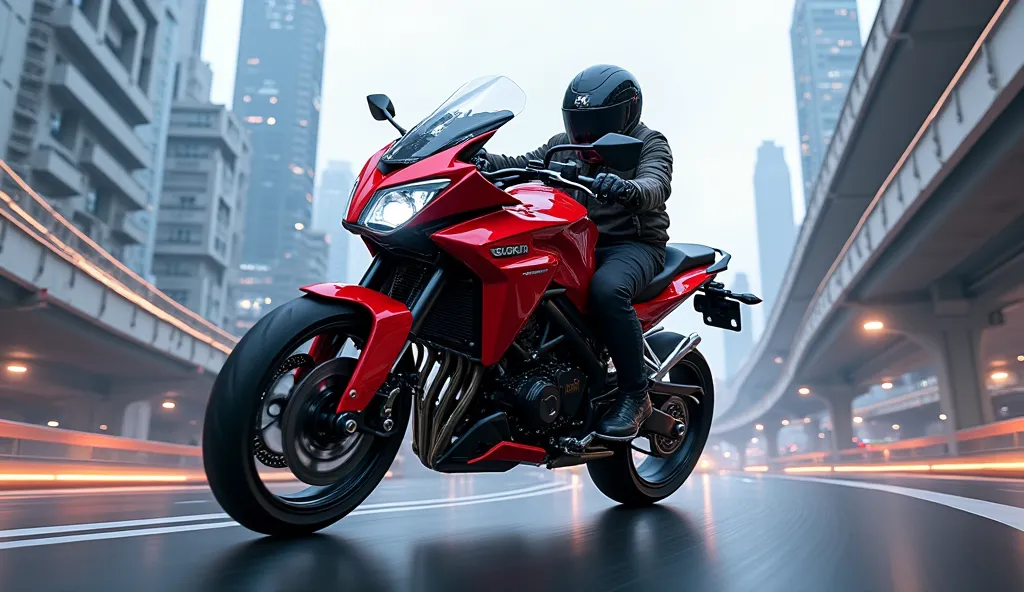  2025 (Suzuki V-Strom 1000 ) red
