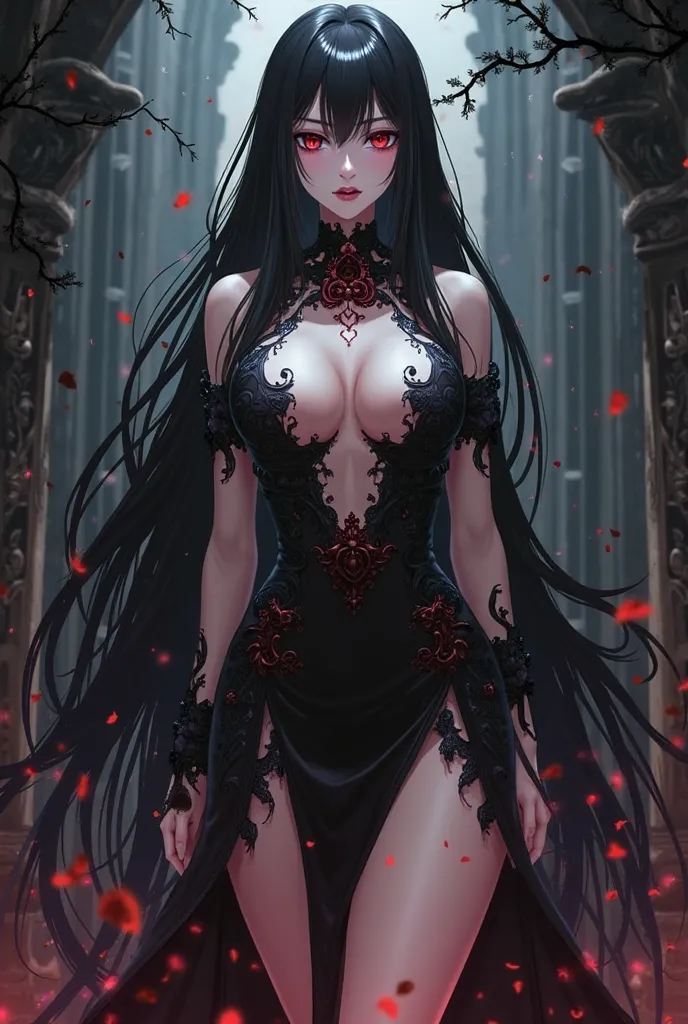  Albedo from the anime Overlord 