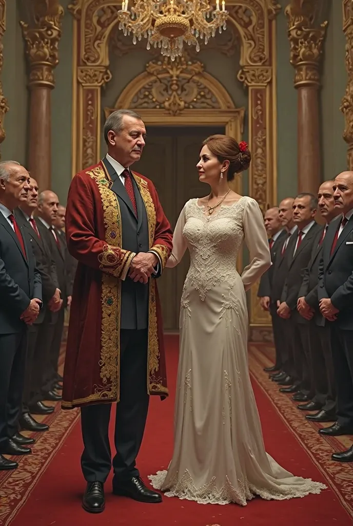 Erdogan and Meral Akşener get married