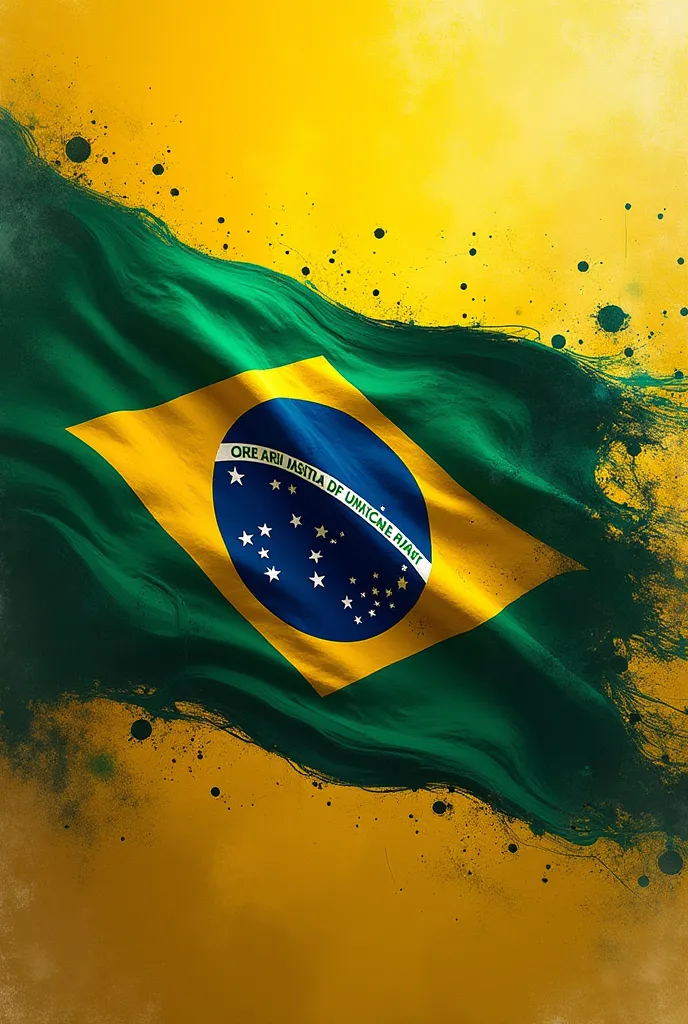 Brazilian flag in Caus Total