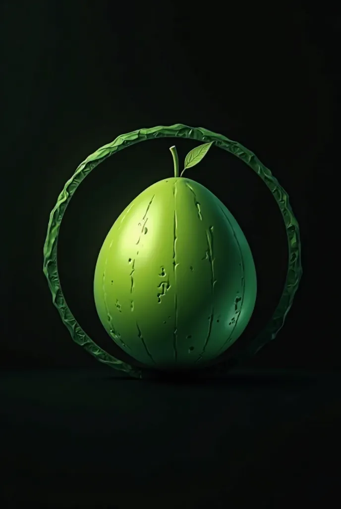 Green Melon team logo (only melon in name) in circle on black background