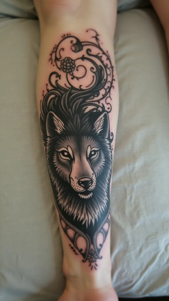 Create a similar tattoo in the same style