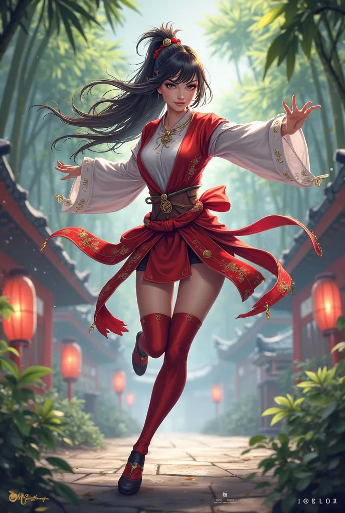 character from the game mobile legends Hanabi