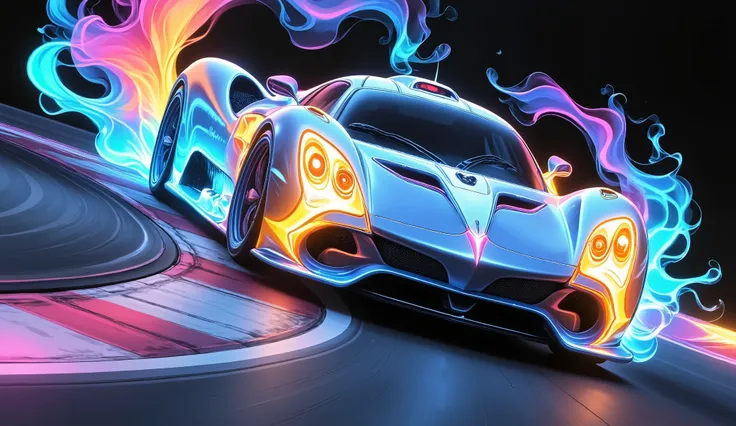 Pagani Zonda,Pagani Automobili hypercar,2-door coupe ,midship design,speeding through the Nürburgring,Hyperreal,4K detail,professional,Photographer's,athletic , stylish , top quality,UHD, bright colors,vibrant colors,dynamic