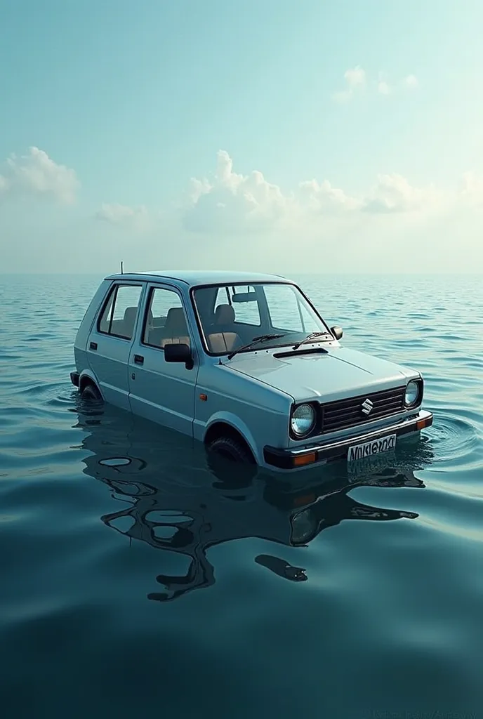 image of suzuki mehran in ocean