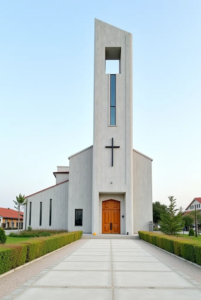 The Parish of Christ the King (Župa Krista Kralja) is a modern Catholic church located in Trnje, Zagreb, at Trg Kardinala Franje Šepera 1. The church has a contemporary architectural design, featuring clean lines, a light-colored facade, and a prominent be...