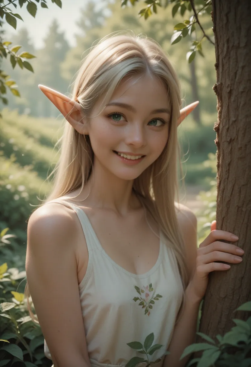 Elf、Smiling in the woods