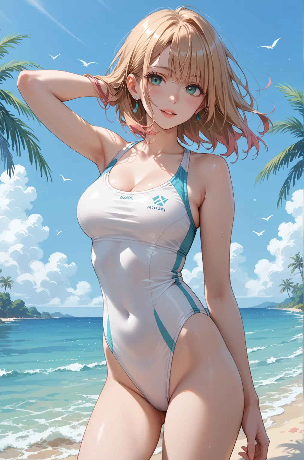 A different kind of swimsuit