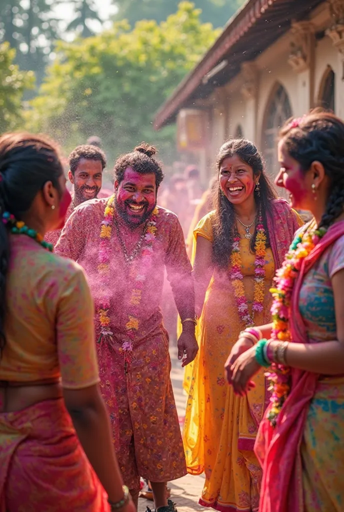 Hi, pls suggest me some Captivating holi wallpapers with captions