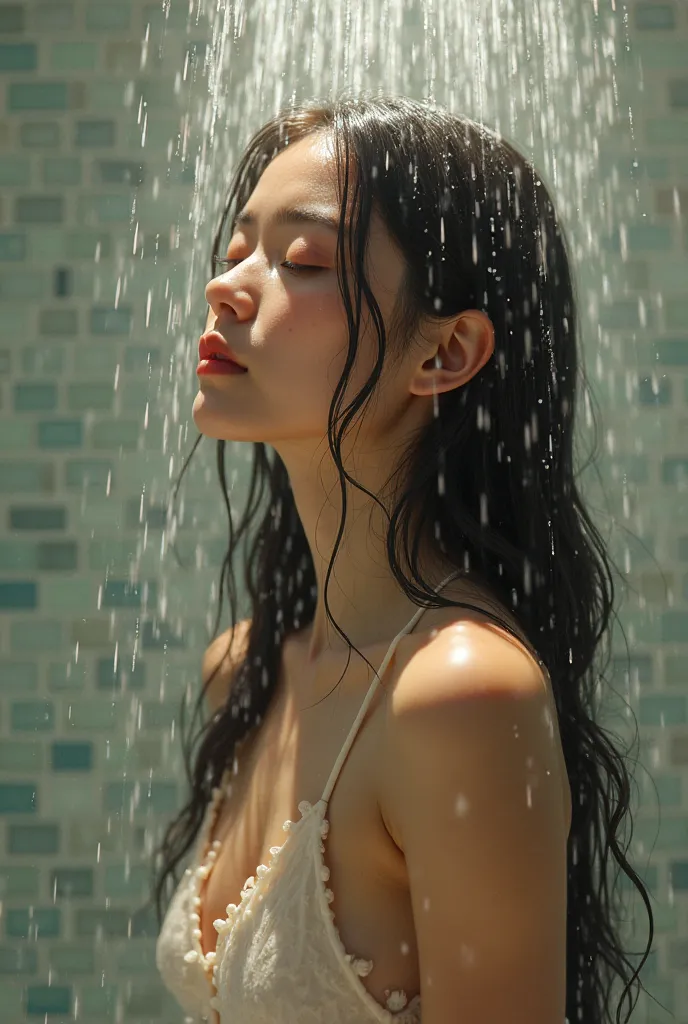  girl in shower