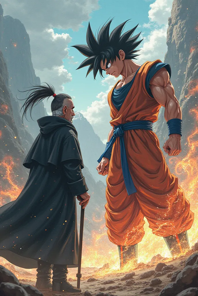 Danzou from Naruto vs Goku image 