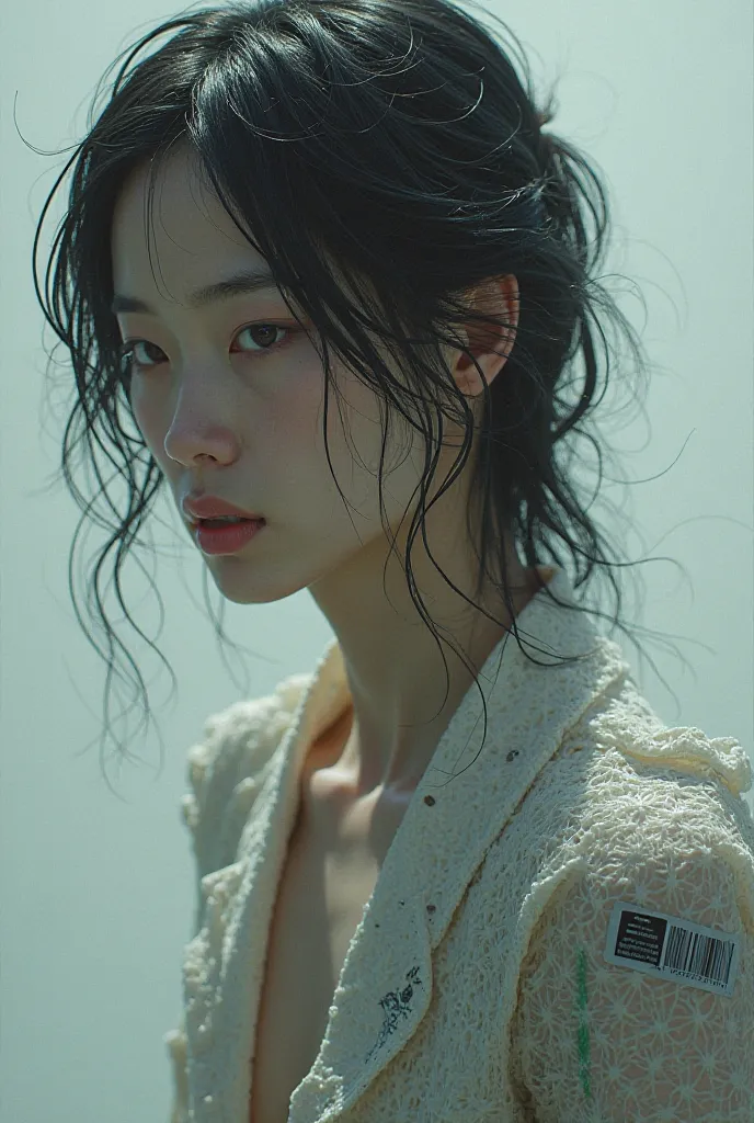 Han Jiho
Age:  22 years
Gender : man 
Appearance:
 Height: 1,75m
Hair : therefore, long and embarrassed, with stress-faded locks.
eyes: almonds, with golden irises that glow in the dark (effect of mutations).
Body: thin, with muscles defined by years of fl...