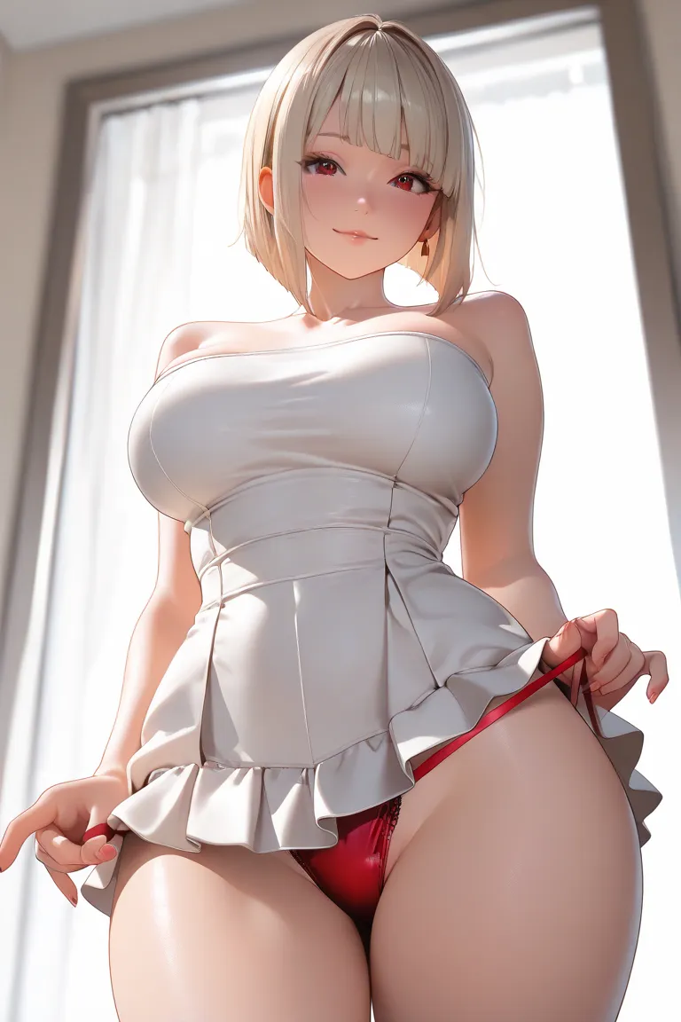 (masterpiece, mini skirt , More details, 8K, 4k,  Hi res , ridiculous :1.3), ( Detailed Textured Lighting , detailed surface lighting for spectators ), [ color pastel ] [ Calm colors ] [ anime screenshot ] [ Photorealistic] A 3D character model ,perfect pr...