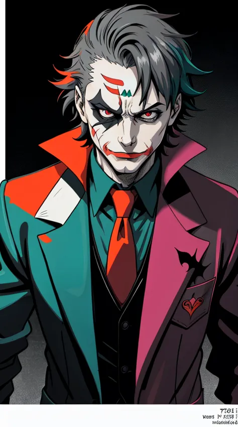 ((vector)), (( anime style)), Joker\(Joker 2019\) ,amazing, realistic, Faded,  Neutral Color , ((((high resolution)))), ((((The color is dull)))),  Complex Scenes, Art Station,  hyperdetail, cinematic shot, Warm lighting, Dramatic light, complex details, V...