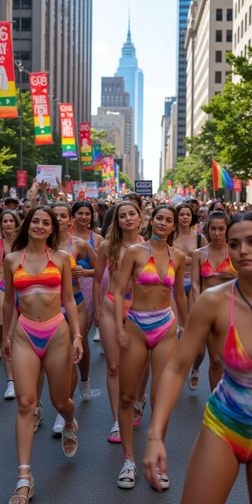 nonbinary, pride parade, feminist