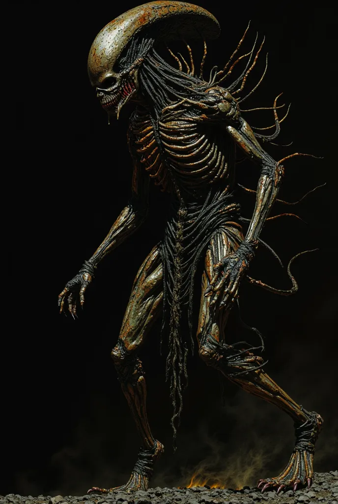 Xenomorph Zumbi — The Resilient Infection

A monstrous hybrid born from the fusion between a xenomorphic parasite and an undead. Your weathered skin pulsates with a black viscosity, and your wounds regenerate instantly by absorbing organic matter.
☠️ Visua...