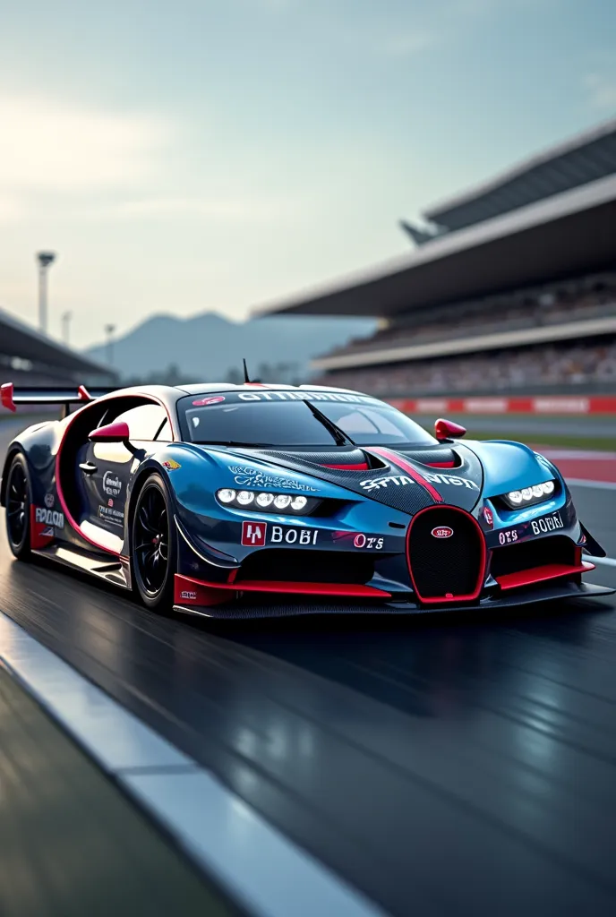 A Bugatti Chiron from GT3