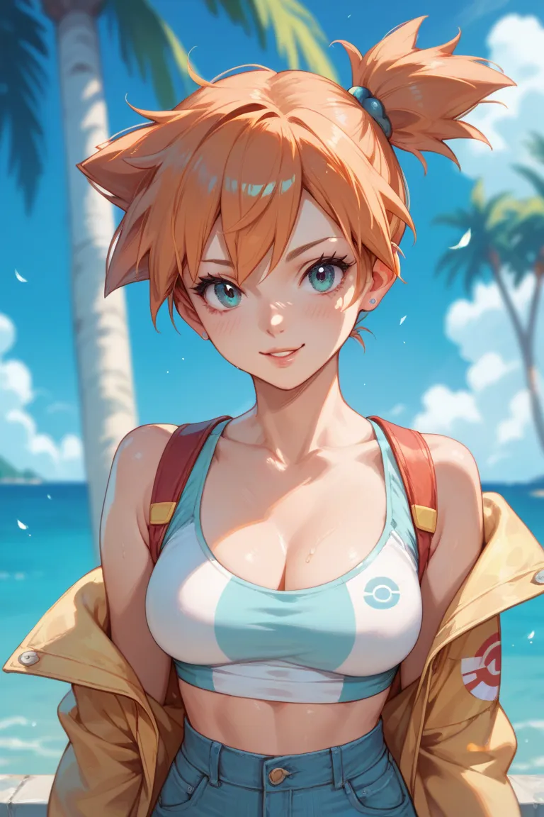 Misty from the anime pokemon 