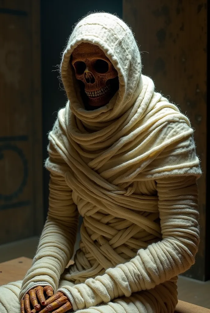 Wool mummified 